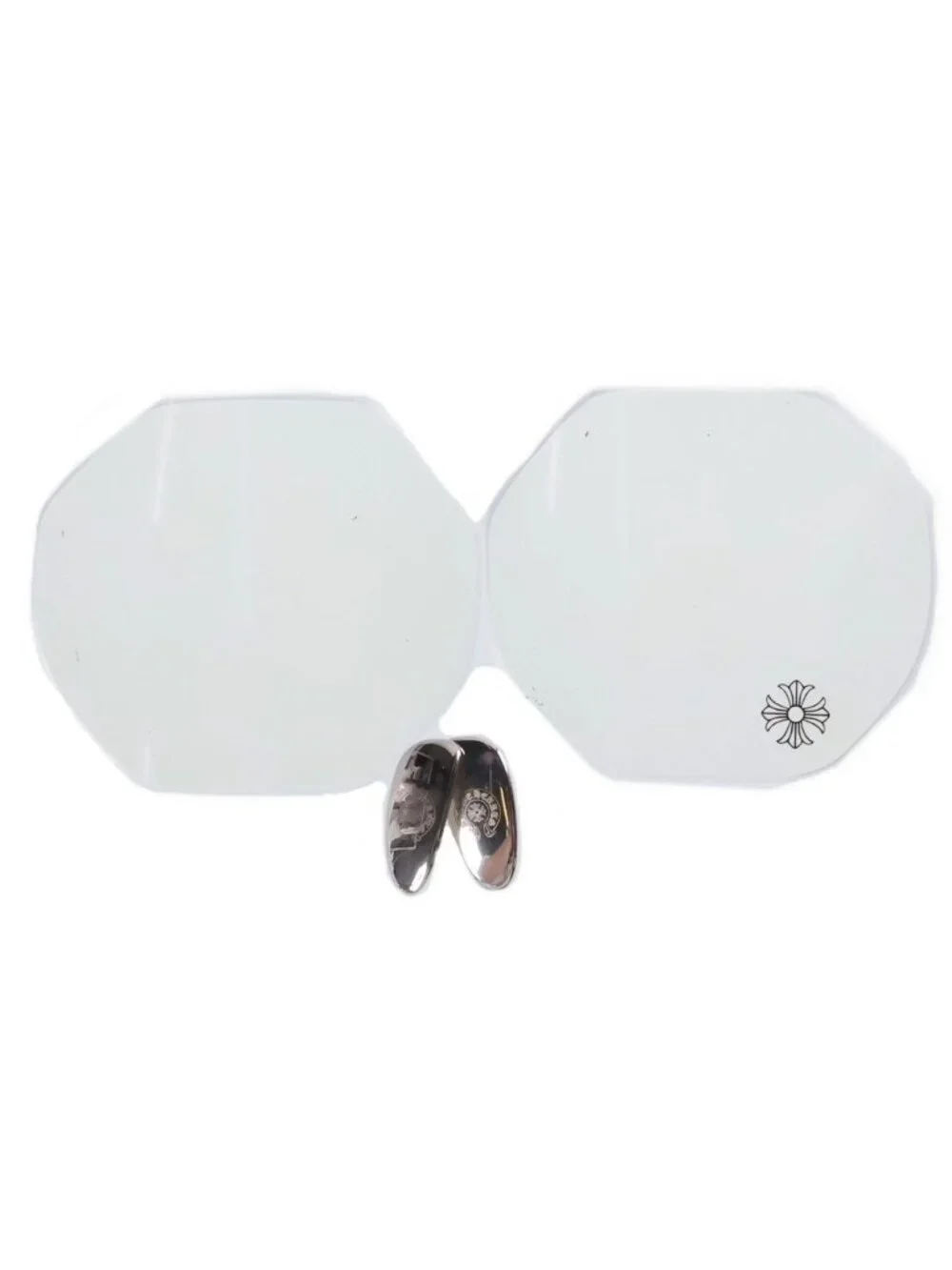 Chrome Hearts Clitco-a Octagon Frame Sunglasses Olive Eyewear